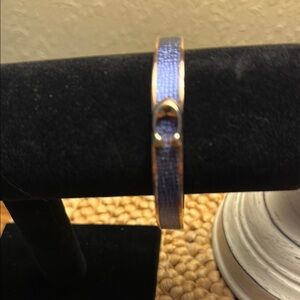 Coach Elegant Blue and rose Gold Women's Bracelet